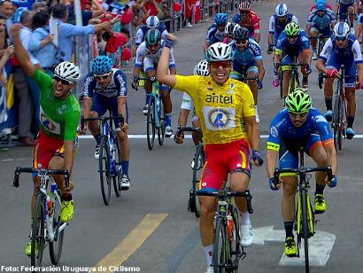 Vuelta del Uruguay: Nicolás Naranjo también gana la cuarta etapa