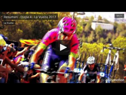 Vuelta a España 2017: Vídeo resumen de la etapa 4