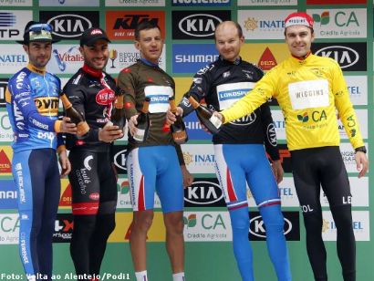 Vuelta al Alentejo: Edgar Pinto gana en solitario la cuarta pero Mark Downey sigue líder