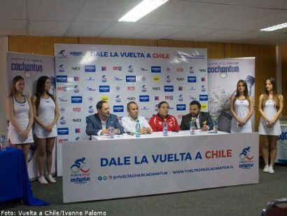 Casi un centenar de ciclistas de seis países disputarán la Vuelta a Chile