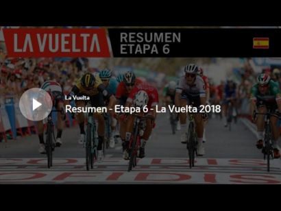 Vuelta a España 2018: Vídeo resumen de la etapa 6