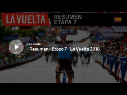 Vuelta a España 2018: Vídeo resumen de la etapa 7