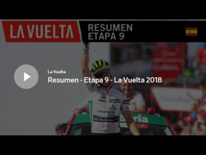 Vuelta a España 2018: Vídeo resumen de la etapa 9