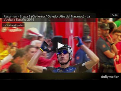 Vuelta a España: Vídeo resumen de la novena etapa de La Vuelta