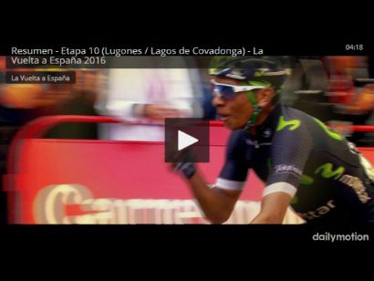 Vuelta a España: Vídeo resumen de la décima etapa de La Vuelta
