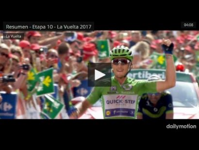 Vuelta a España 2017: Vídeo resumen de la etapa 10