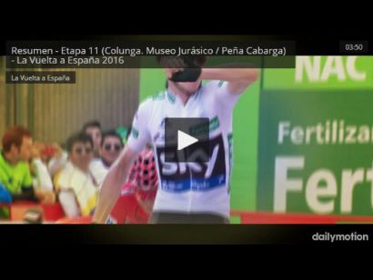 Vuelta a España: Vídeo resumen de la undécima etapa de La Vuelta