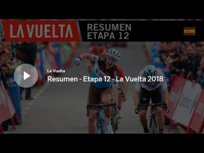 Vuelta a España: Vídeo resumen de la etapa 12