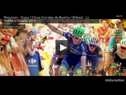 Vuelta a España: Vídeo resumen de la duodécima etapa de La Vuelta