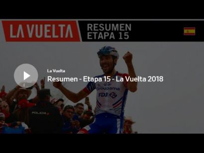 Vuelta a España 2018: Vídeo resumen de la etapa 15