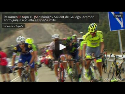 Vuelta a España: Vídeo resumen de la decimoquinta etapa de La Vuelta
