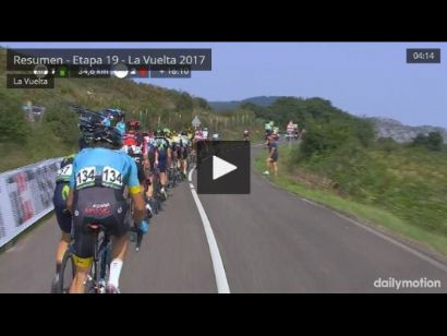 Vuelta a España 2017: Vídeo resumen de la etapa 19