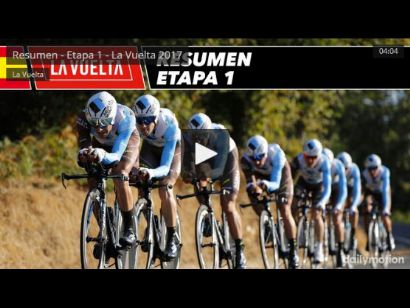 Vuelta a España 2017: Vídeo resumen de la etapa 1
