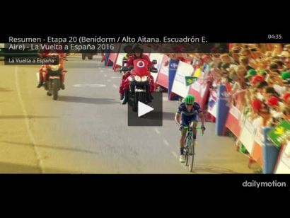 Vuelta a España: Vídeo resumen de la vigésima etapa de La Vuelta