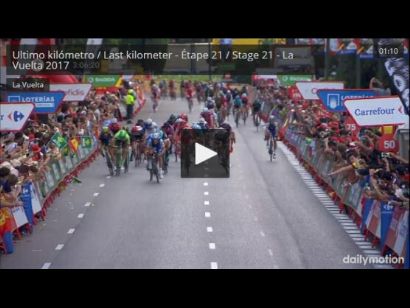 Vuelta a España: Etapa 21: Vídeo del último kilómetro