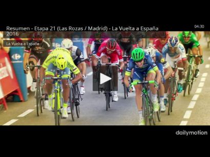 Vuelta a España: Vídeo resumen de la vigésimo primera y última etapa
