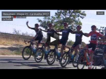 Vuelta a España 2017: Vídeo resumen de la etapa 21