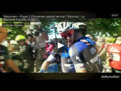 Vuelta a España: Vídeo resumen de la segunda etapa de La Vuelta