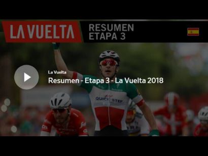 Vuelta a España 2018: Vídeo resumen de la etapa 3