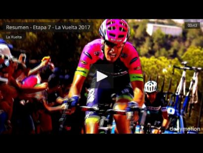 Vuelta a España 2017: Vídeo resumen de la etapa 7