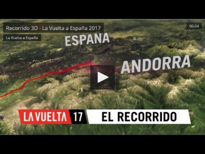 Vuelta a España: Vídeo del recorrido de la Vuelta a España 2017