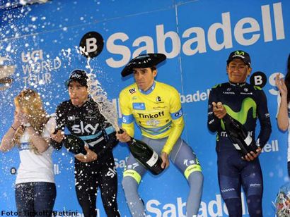 Alberto Contador se lleva la Vuelta al País Vasco tras imponerse en la crono