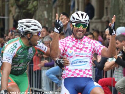 Vuelta del Uruguay: Triunfo de Laureano Rosas, Néstor Pías sigue líder