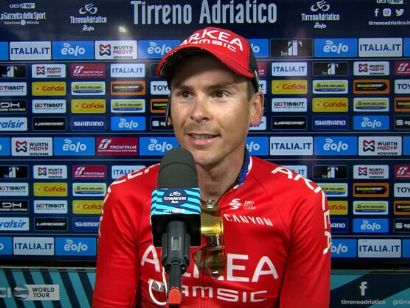 Tirreno-Adriático: Warren Barguil: "Estoy destrozado, pero lo he logrado"