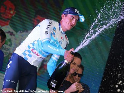 Vuelta a San Juan: Winner Anacona: "La etapa ha sido más dura de lo que pensaba"