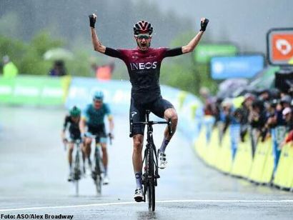 Critérium del Dauphiné: Wout Poels gana la séptima etapa, Jakob Fuglsang nuevo líder
