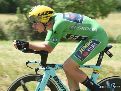 Critérium del Dauphiné: Wout Van Aert gana la crono, Adam Yates nuevo líder