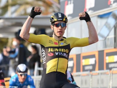 Tirreno-Adriático: Wout Van Aert: "Comenzar con una victoria es perfecto"