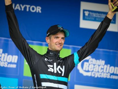 Tour de Gran Bretaña: Poels gana la sexta y Cummings es el nuevo líder