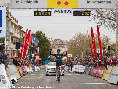 Volta a Catalunya: Wouter Poels: "Es bonito irse a casa con una victoria"