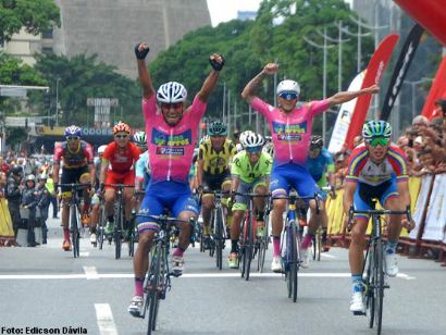 Xavier Quevedo, primer líder de la Vuelta a Venezuela