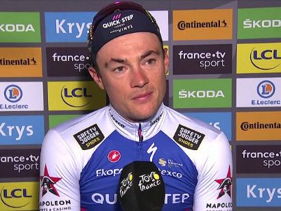 Tour de Francia: Yves Lampaert: "He ganado al gran Wout Van Aert"