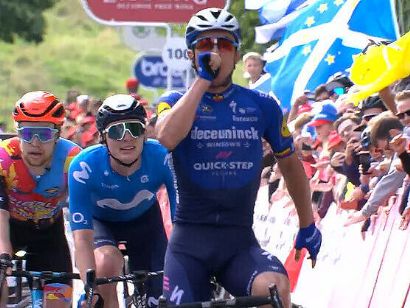Tour de Gran Bretaña: Yves Lampaert se impone en la séptima, Ethan Hayter sigue líder