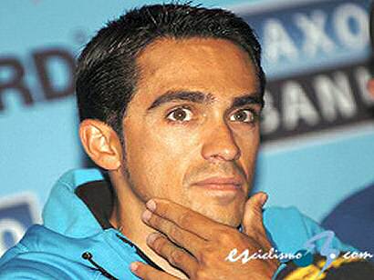 Eneco Tour: Alberto Contador: "Estoy contento de volver a competir mañana"