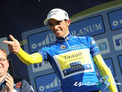 Tirreno-Adriático: Alberto Contador: "Ha sido una victoria diferente"