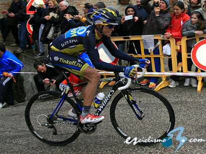 Tirreno-Adriático: Alberto Contador: "El objetivo no era subir en cabeza, sino simplemente subir"