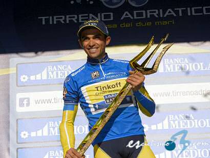 Tirreno-Adriático: Alberto Contador: "Vine aquí con la intención de ganar"