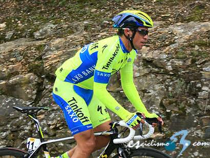 Volta a Catalunya: Contador: "Estoy contento porque las sensaciones son bastante buenas"