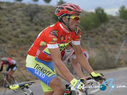 Vuelta a Andalucía: Contador: "Ayer tenía una gran sensación y hoy me faltaron piernas"