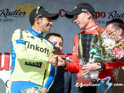 Vuelta a Andalucía: Contador: "Estoy encantado con la progresión de mi estado de forma"