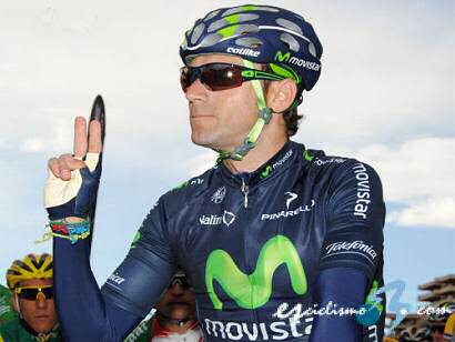 Alejandro Valverde lidera el Movistar Team en la Volta a Catalunya