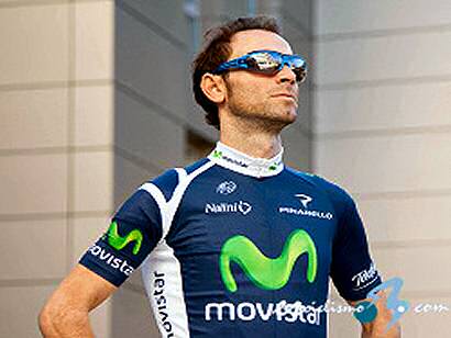 Alejandro Valverde llega "pletórico de moral" a la Vuelta a Andalucía