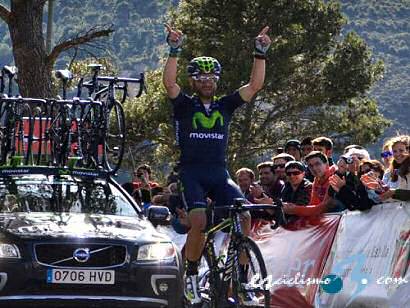 GP Miguel Indurain: Valverde: "Tenía muchas ganas de conseguir la victoria aquí"