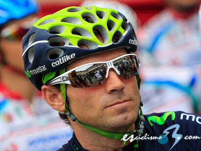 Alejandro Valverde lidera el equipo Movistar en el Tour de Dubái