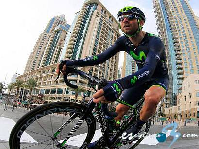 Valverde y Lobato encabezan un potente Movistar para el Tour de Dubái