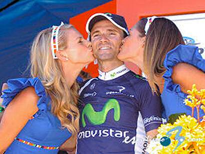 Tour Down Under: Alejandro Valverde se impone en la quinta etapa